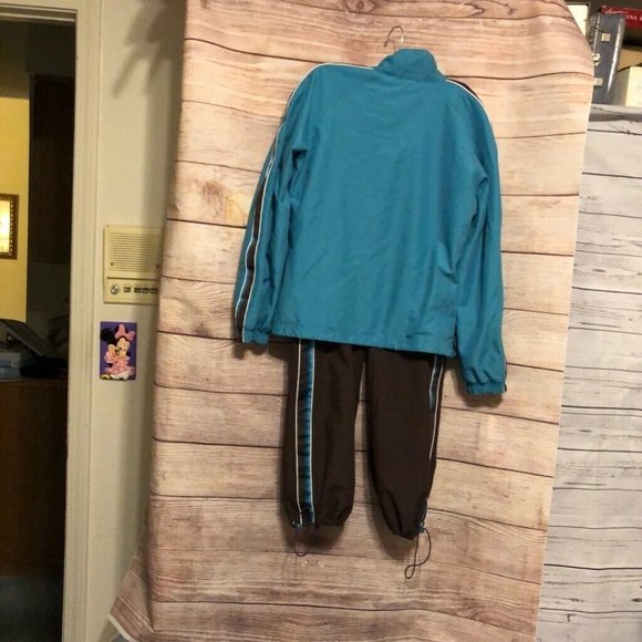 SJB Active Womens Track Suit Blue Black Zip Jacket - Picture 2 of 6